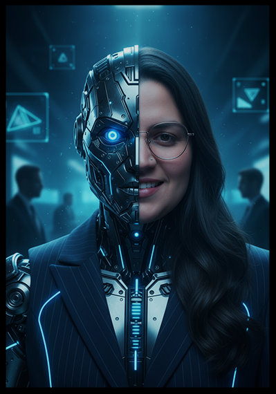 Helena Lacerda, artista digital e especialista em criação de imagens com IA
