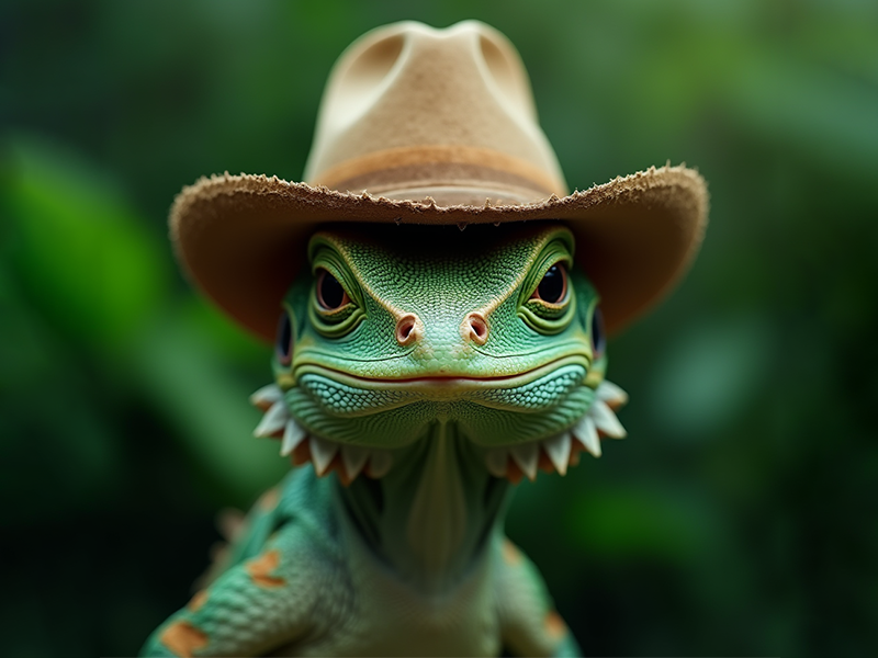 Retrato criado com IA